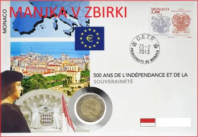 500. OBLETNICA SUVERENOSTI MONAKA - LUCIEN I. GRIMALDI